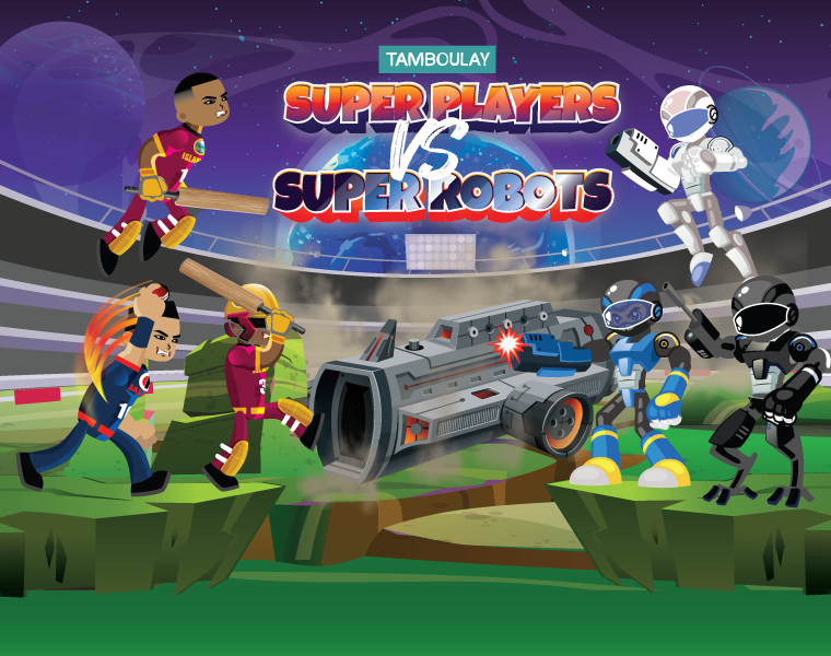 Super Athletes VS Super Robots Game